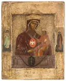 Russisch, um 1800 by Gottesmutter die die harten Herzen schmilzt, tempera, offered Jun 2021