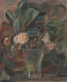 Nature morte", 1916 by Rodolphe-Théophile Bosshard, oil on canvas, offered Jun 2021