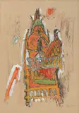 Heimwärts by Alois Carigiet, 1962, color lithograph, sold Jun 2021