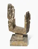 Abstrakte Figuren by Franz Fischer, bronze, sold Jun 2021
