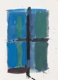 Fenster by Roger Pfund, mixed media, offered Jun 2021