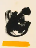 Ohne Titel by Sonia Sekula, 1961, oil on paper, sold Jun 2021