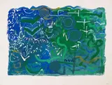 Ohne Titel by Sonia Sekula, 1955, gouache, sold Jun 2021