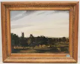 Maur", 1921 by Ernst Georg Rüegg, oil on canvas, offered Jun 2021
