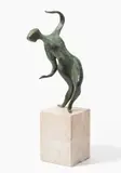 Tänzerin by Hanspeter Christen, 1995, bronze, sold Jun 2021