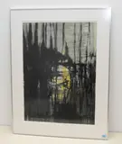 Abstrakte Landschaft by Fernand Giauque, 1961, watercolor, offered Jun 2021