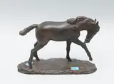 Pferd by Werner Friedrich Kunz, bronze, sold Jun 2021