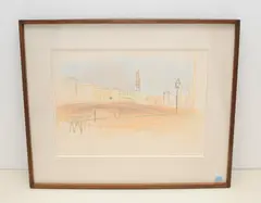 Florenz by Carlotta Stocker, pastel, sold Jun 2021