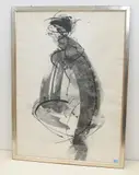 Abstrakte Komposition by Gottfried Tritten, ink, offered Jun 2021