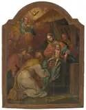 eigentl by Martino Altomonte, oil on panel, sold Mar 2021