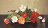 Begonien by Frans Oerder, oil on canvas, sold Mar 2021