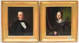Gegenstücke: Potraits von Dorothea Berger (geb by Bernhard Mohrhagen, 1839, oil on canvas, sold Mar 2021