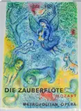 Die Zauberflöte / Mozart / Metropolitan Opera by Marc Chagall, color lithograph, sold Mar 2021