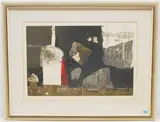 Ohne Titel by Antoni Clavé, color aquatint, offered Mar 2021