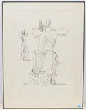 Figur by Fritz Wotruba, lithograph, offered Mar 2021