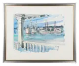 Untitled by Neil Watson, Watercolor Harbor View, sold Jul 2026