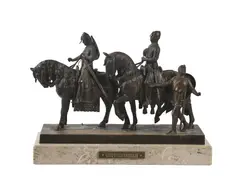 Untitled by Alphonse Titze, Bronze Group, sold Aug 2026