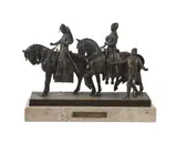 Untitled by Alphonse Titze, Bronze Group, sold Aug 2026