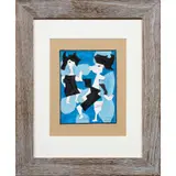 Abstracted Figures Dancing by Carlos Mérida, acrylic and graphite on paper, sold Dec 2022