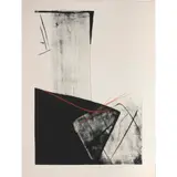 Untitled by Toko Shinoda, lithograph with hand coloring, sold Dec 2022