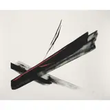 Untitled by Toko Shinoda, lithograph with hand coloring, sold Dec 2022