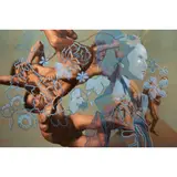 Untitled by Aleksander Balos, oil on linen, sold Dec 2022