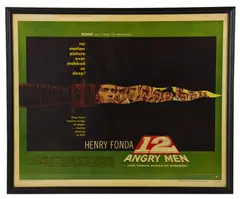 12 Angry Men by Henry Fonda, 1957, Poster, sold Nov 2025