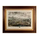 Untitled by Grande chasse a l'oiseau, engraving after the original painting by Philip Wouvermens (Dutch, sold Dec 2023