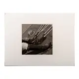 Original Limited Edition Giclee Print by Polo Boots, Black & white giclee print on mat wove paper of a polo playe, sold Dec 2023