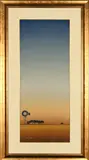 Elongated Landscape with Windpump by Johan Smith, oil on canvas mounted on board, sold Sep 2024