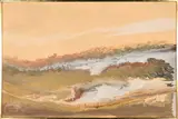 Abstracted Landscape by Michael Anthony Carr, oil on board, sold Sep 2024