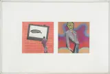 Untitled by E.F. Hebner, 1994, Mixed Media Collages on Paper, sold Aug 2024