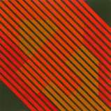 Line Composition by Elaine Lustig Cohen, 1973, Screenprint in Colors, sold Aug 2024