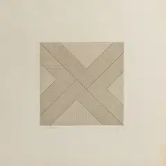 Las Sombras II" [The Shadows II] by Elaine Lustig Cohen, 1969, Etching on Paper, sold Aug 2024