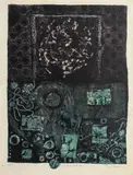Mundigrama by Michael Ponce de Leon, Lithograph in Colors on Paper, sold Aug 2024