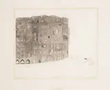 Portofino by Beth Van Hoesen, 1960, Etching on Paper, sold Aug 2024