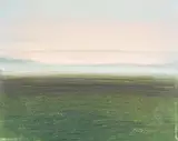 Foggy Landscape by Judy Kitzman, Oil on Canvas, sold Aug 2024
