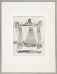 Blithe Spirits by Iris Weintraub, 1988, Etching on Paper, sold Aug 2024