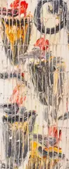 Asian Woodpeckers by Hunt Slonem, 1992, Oil on Canvas, sold Aug 2024