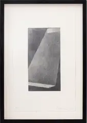 Bolt I by Ed Ruscha, 1998, Lithograph on Gemini G.E.L. Paper, sold Aug 2024