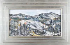 Untitled by Paul Sample, oil on paper laid on board, sold May 2025