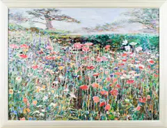 Untitled by Lau Chun, oil on canvas, sold May 2025