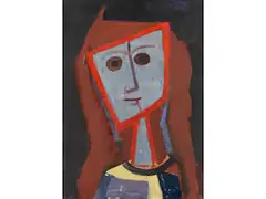 Untitled by Karl Hofer, oil on board, offered Jun 2026