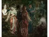 Hommage an Robert Schumann by Henri-Théodore Fantin-Latour, oil on paper, sold Jun 2022