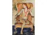 Untitled by Cesare Monti, oil on canvas, sold Dec 2023