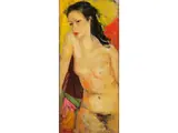 Untitled by Cesare Monti, oil on canvas, offered Jun 2023