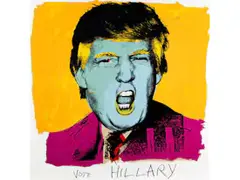 Untitled by Deborah Kass, color screenprint, offered Dec 2021