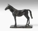 Pferd by Rolf Brem, 1975, bronze, sold Mar 2021