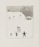 Winterlandschaft by Cuno Amiet, 1924, oil, sold Mar 2021