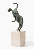 Tänzerin by Hanspeter Christen, 1995, bronze, offered Mar 2021